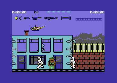 Bazooka Bill screenshot 5 for Commodore 64